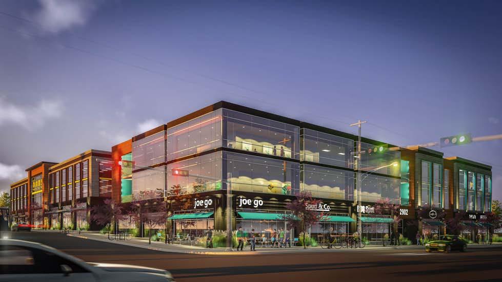 Mixed-use development providing: 134,000 SF of office space 11,000 SF ground-floor retail 36,000 SF multi-story residential Minutes from Downtown Austin One mile to Dell/UT Med School, Disch Falk