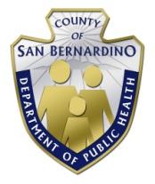 County of San Bernardino Department of Public Health Environmental Health Services INSTRUCTIONS FOR COMPLETING THE D.E.H.S SEWAGE HOLDING TANK APPLICATION San Bernardino County has adopted a procedure for regulation of the use, or proposed use, of sewage holding tanks.