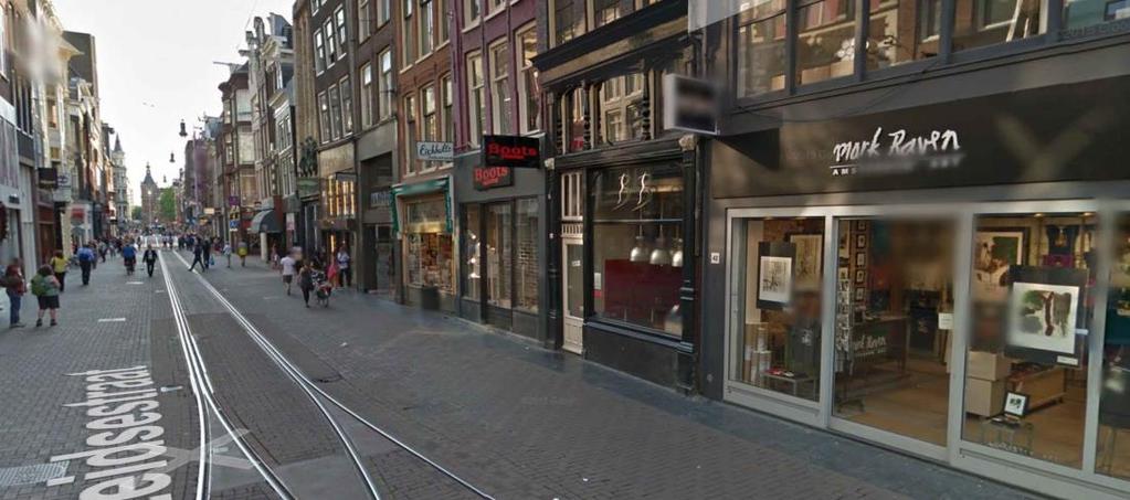 Shops in Amsterdam along a 35 foot wide street. You can do just about anything you would like to this space. Let's budget this out. I tried researching what it costs to buy a city block around here.