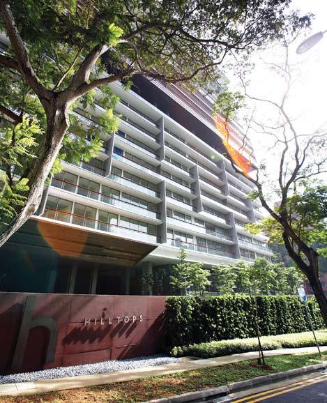 Completed in 2011, Hilltops is the biggest condo project by SC Global in terms of the number of units (241) in Singapore.