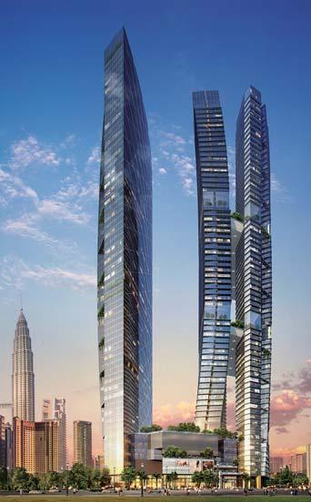 Both towers will feature residences branded YOO8 and serviced by Kempinski.