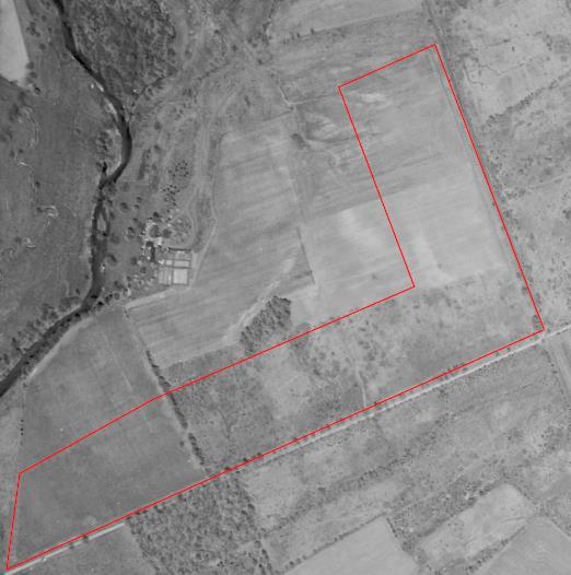 Undeveloped land in Bedminster, NJ Historic agricultural use identified in aerial photographs during Preliminary Assessment. Site currently includes wooded area and fields.