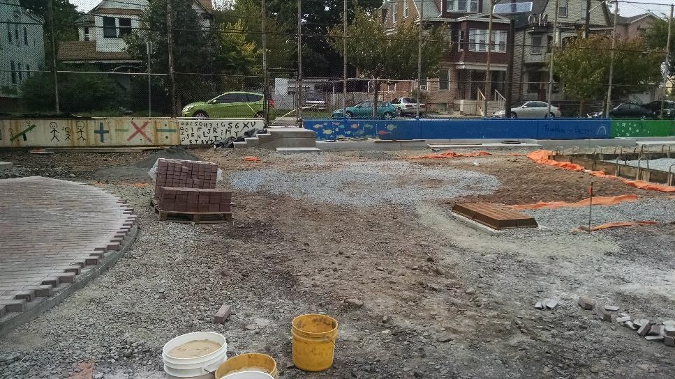Schoolyard, Newark, NJ Excavation of fill material was not practical or costeffective