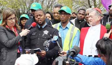 Alderman Cardenas Hosts Largest Clean and Green on Southside On Earth Day (Saturday, April 22) the City of Chicago will hold a citywide Clean and Green to promote environmental and neighborhood