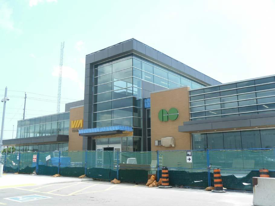 SOUTHWEST OSHAWA Oshawa GO Train Station Renovation Completed in October 2017, the complete renovation of the Oshawa GO Train Station offers an improved commuter experience, a larger facility, and,