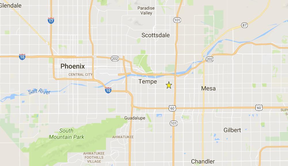 POINTS OF INTEREST DISTANCE FROM PROPERTY @ 2158 APACHE BLVD. 4.2 Miles from Tempe Beach Park 3.6 Miles from Mill Avenue Entertainment District 3.2 Miles from ASU Sun Devils Stadium 2.