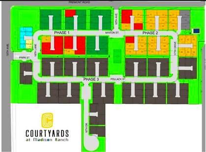 Site Plan COURTYARDS AT MADISON RANCH BUILD FOR RENT PORTFOLIO