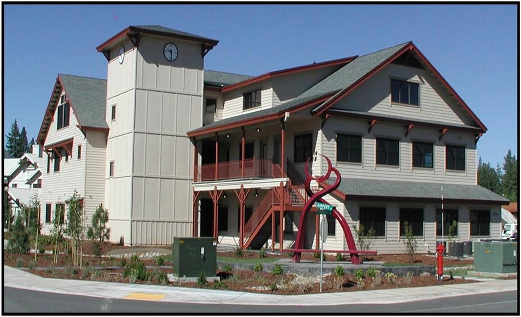EXECUTIVE OFFICE SPACE AVAILABLE FOR LEASE Martis Outlook Professional Building 12313 Soaring Way, 1A Truckee, CA 96161 Located off of HWY 267 toward