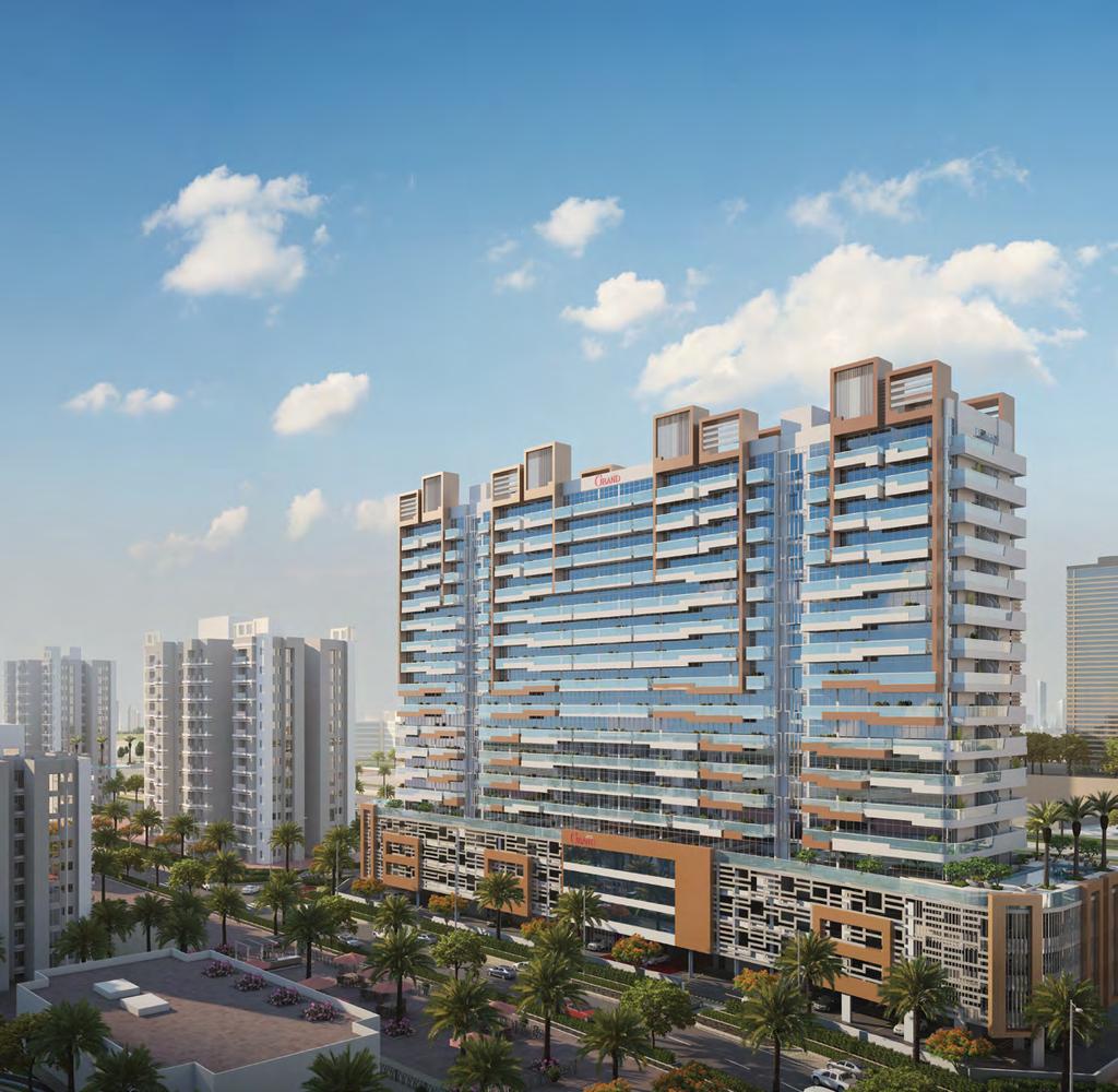 An Enviable Upscale Address Surrounding the grandiose Azizi Grand are schools, sports academies, stadia and recreational facilities, giving you access to an upscale living experience that is hard to