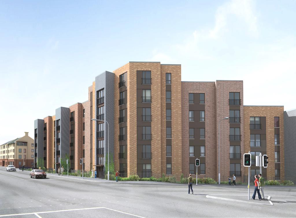 GARSCUBE ROAD, QUEENS CROSS AVAILABLE HOMES VALUATIONS (Current Estimates) 6 x 1 bedroom flats 92,000-97,000 21 x 2 bedroom flats 118,000-129,000 SPECIFICATION Secure private parking; Lift