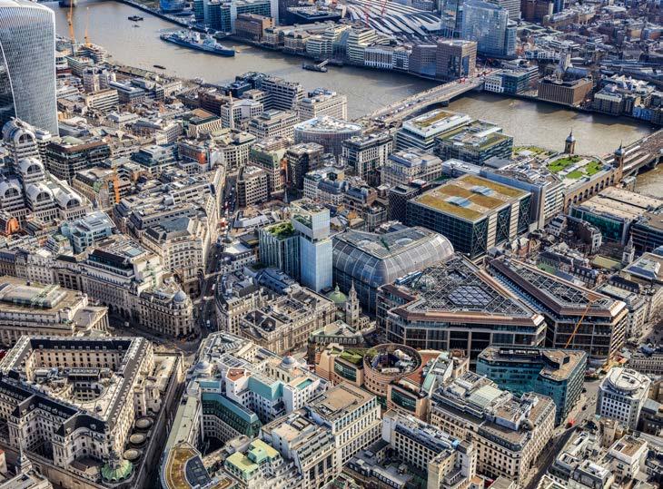 Be part of an evolving location Royal Exchange The Bank of England Bank Station Monument Station The Ned London Bridge New entrance to Bank Station Bloomberg Place Cannon Street Station THE WALBROOK