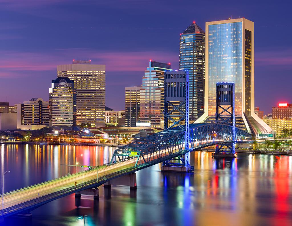 Jacksonville is the most populous city in Florida and the largest city by area in the contiguous United States. Jacksonville has an estimated population of 870,000.