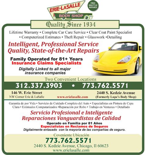 Page 14-LAWNDALE Bilingual News-Thursday, October 13, 2016 Casa Central Strengthens Strategic Direction Under New Leadership Casa Central is preparing to transition to new leadership.