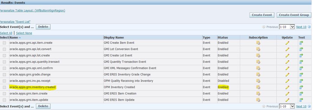 OPM Key Configurations OPM Quality Setup OPM Quality Management