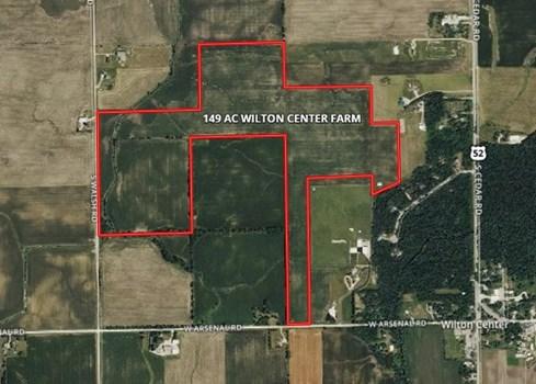 143 ACRE WILTON CENTER FARM For more information contact: 1-815-741-2226 mgoodwin@bigfarms.com Goodwin & Associates Real Estate, LLC is an AGENT of the SELLERS.