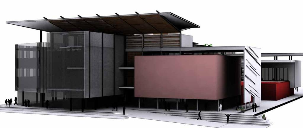 FIG 2_Design Concept Stage 4 MEDIA PRODUCTION LAB architecture as urban stage [tshwane university of technology