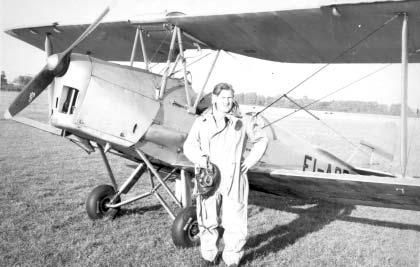 First Solo Flight - 1954 Jimmy Chadwick, Main Steet, an