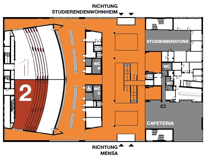 Campus Westend Lecture Hall 2 and Industrial Exhibition Campus Westend Lecture Hall 4 and Parallel Sessions Location Map Hörsaalgebäude 4