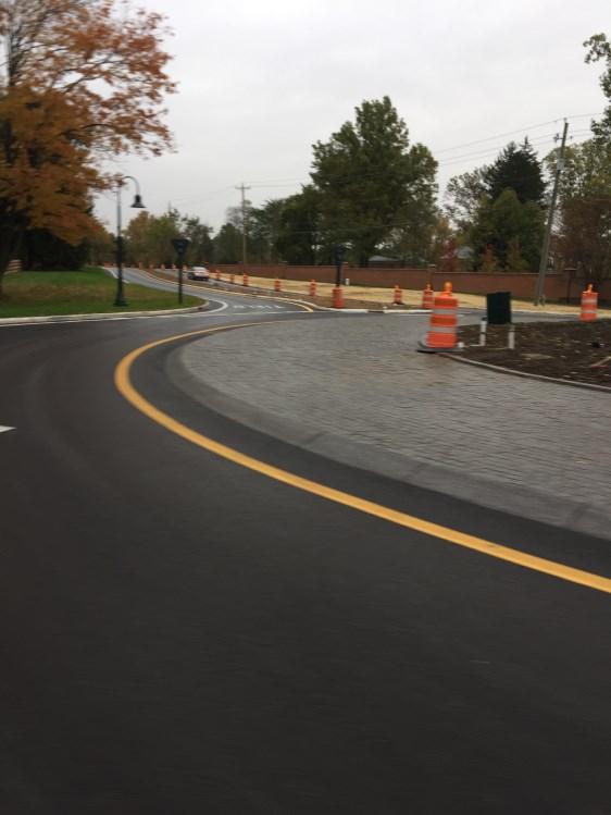 and sanitary sewer that will connect Innovation Campus Way to Mink Street and the new Mink Road interchange. Status: Roadway construction is now complete and open to traffic.