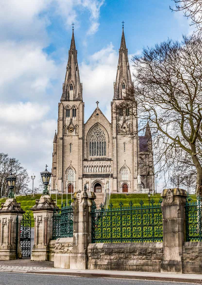a unique landscape with some of the country s most beautiful georgian architecture. Armagh is the home of many historic visitor attractions such as Navan Centre and Fort, St.