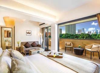 27 27 The Camphora An exquisite serviced apartment situated in the vibrant heart of Tsim Sha Tsui, The Camphora delivers a combination of modern style and rich heritage.