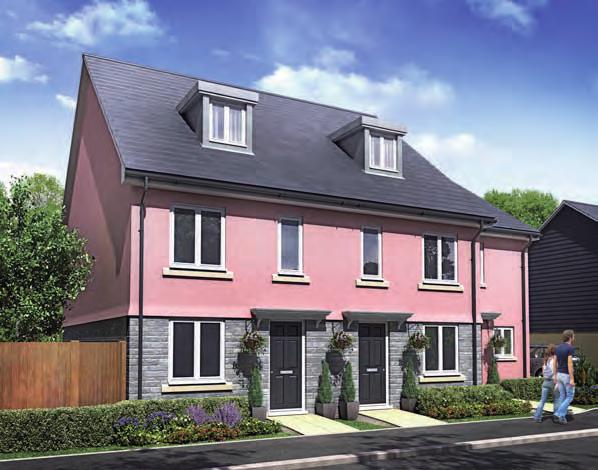 The Scotney Key features Living room with French doors to rear garden Open-plan kitchen/breakfast area En-suite to bedroom 1 3 bedroom home The computer generated image (CGI) has been created from an