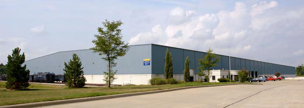 , Suite 300 Cleveland, OH 44115 PROPERTY DETAILS: 307,315 SF industrial warehouse facility 2,300 SF sprinklered office/training space Built in 2001 on 22+ acres Four (4) extended loading docks/bays