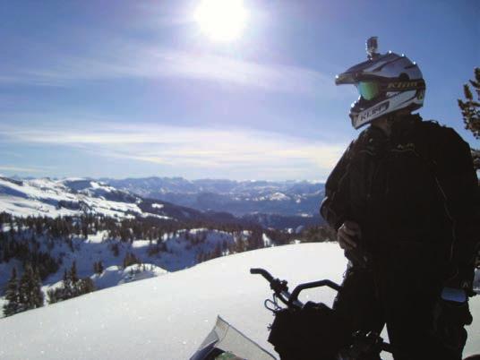 Cooke City is famous for late riding where winter snow condi ons can o en be seen in the late spring.