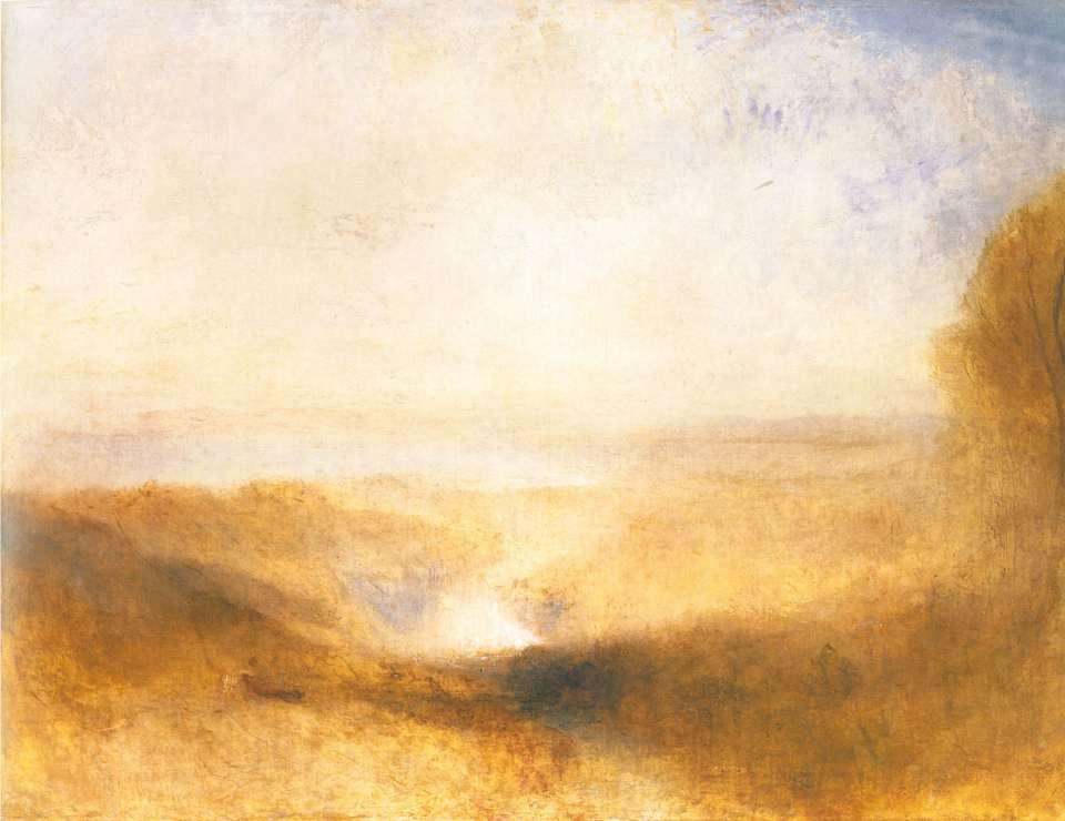 Landscape with a River and a Bay in