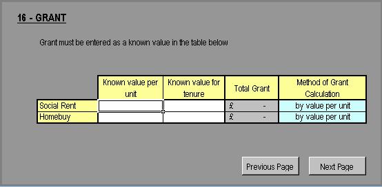 6.14.3 Capital value is based on income to the housing association grant may be available In this option, the starting point for the DAT calculation of the capital value is as follows: For Social