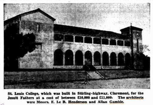 Portion of St Louis' College,
