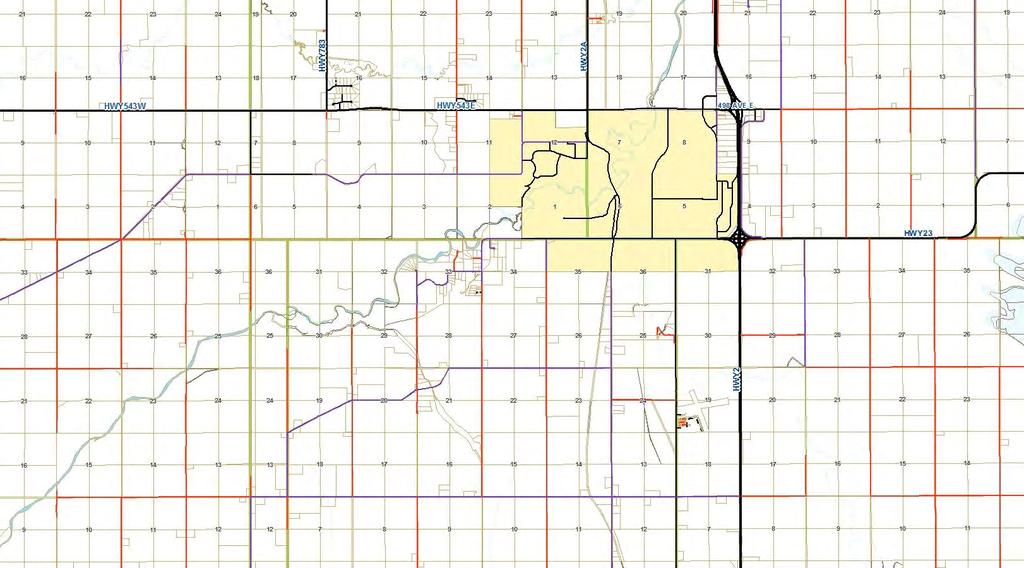 LOCATION MAP Subject Parcel Hwy 543