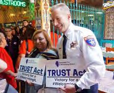 The TRUST Act was designed and supported by the Campaign for a Welcoming Illinois. The TRUST Act was sponsored by Representatives Emanuel Chris Welch and Lisa Hernandez in the House.