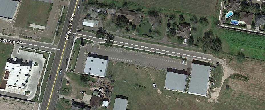 The subject site is located in the City of Edinburg, on Freddy Gonzalez go South on McColl Rd, east on Hedfelt Drive.