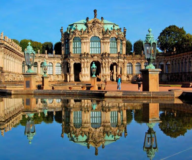 TUESDAY OCTOBER 17 DRESDEN This morning we visit the Zwinger Palace, built 1710-28 for August the Strong, elector of Saxony and King of Poland, following his visit to Versailles.