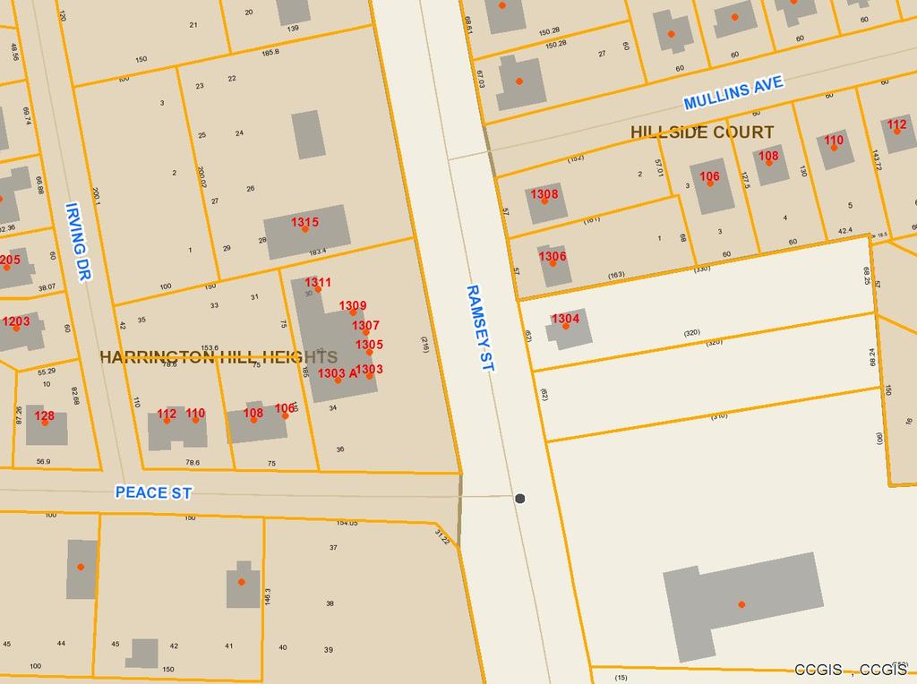 Various links from these types of websites should indicate the current zoning classification of the parcel as well as for the adjacent parcels; sometimes zoning is color coded.