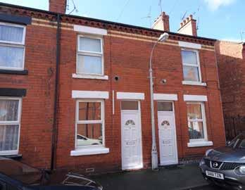 LOT 3 Guide Price 70,000-80,000 19, Cobden Road, Wrexham, LL13 7TH 4 Property Two bedroom terraced property being offered to the market with double glazing and gas fired central heating.