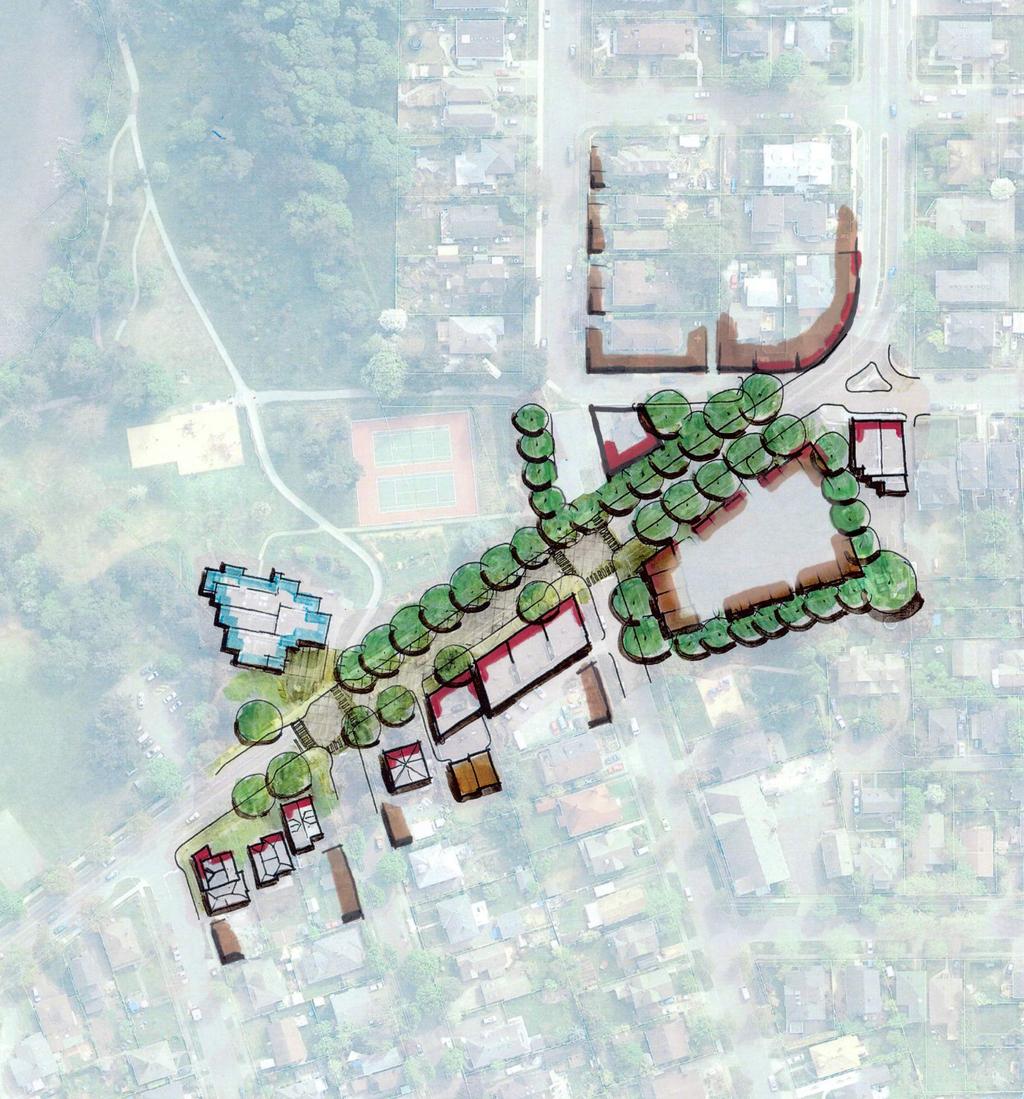 and better connect to What s proposed in Craigflower Village Concept Diagram Craigflower Village?