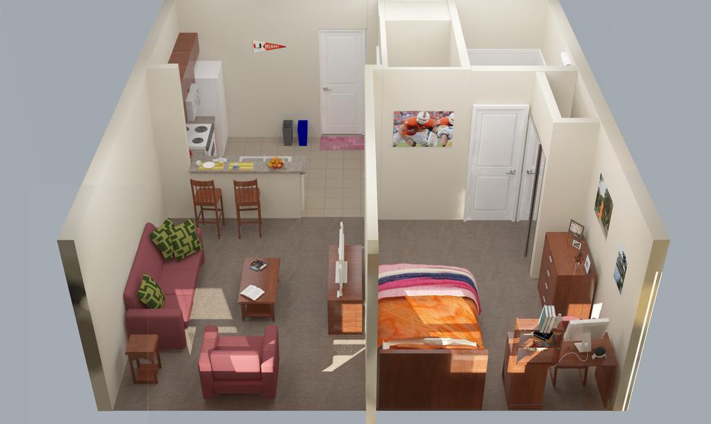 APARTMENT STYLE ROOMS 4.