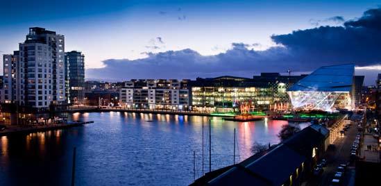 The adjacent Grand Canal Dock development has created a