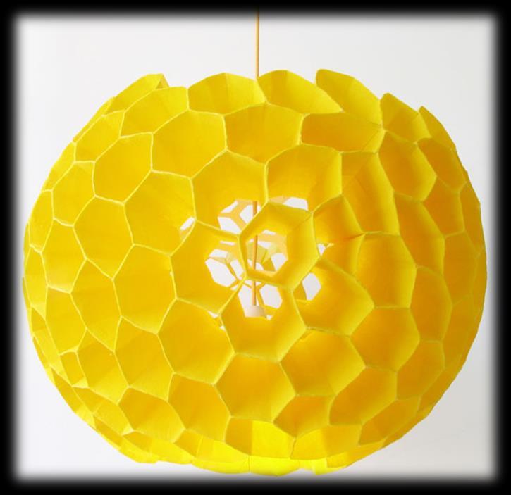 The Coral lamp by Studio Aisslinger is constructed of