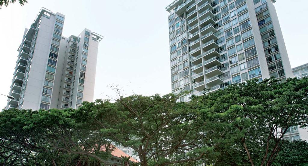 EDGEPROP APRIL 23, 2018 EP11 GAINS AND LOSSES PICTURES: SAMUEL ISAAC CHUA/THE EDGE SINGAPORE The Sea View has seen a string of profitable transactions this year At One Shenton, a 1,572 sq ft,