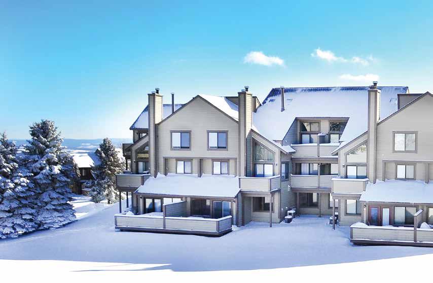 StoneGat e Ski-in/Ski-out condominiums atop the mountain with attached garages and fantastic views!
