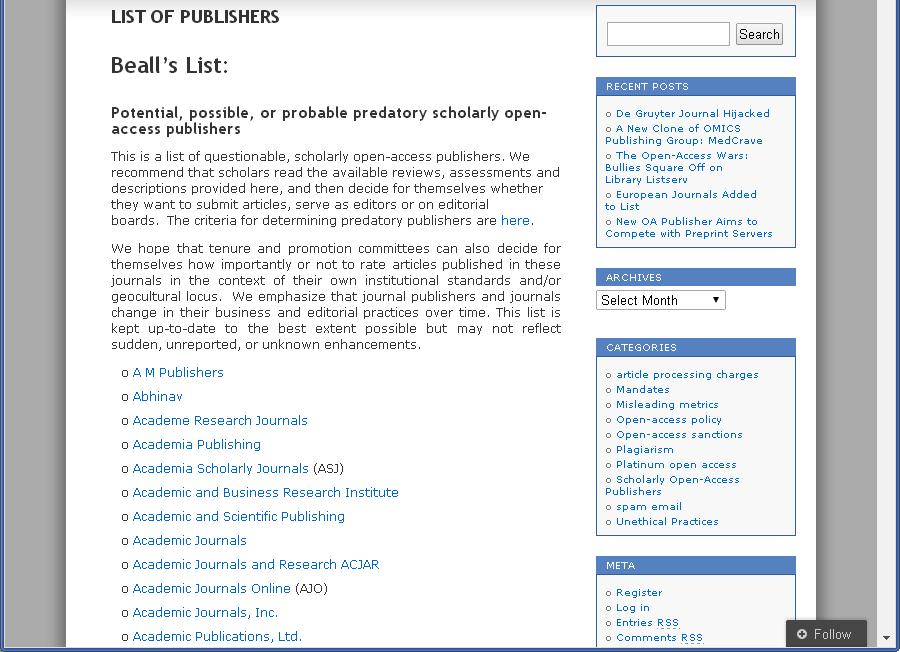 analysis of scholarly open-access publishing Kritiškas kai