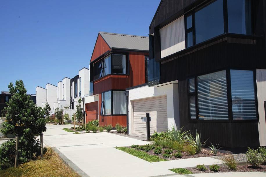 New housing in Hobsonville. with 20 percent in the affordable price bracket.