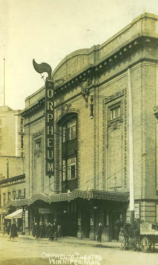 Plate 23 Orpheum Theatre, 283 Fort Street, ca.1913.