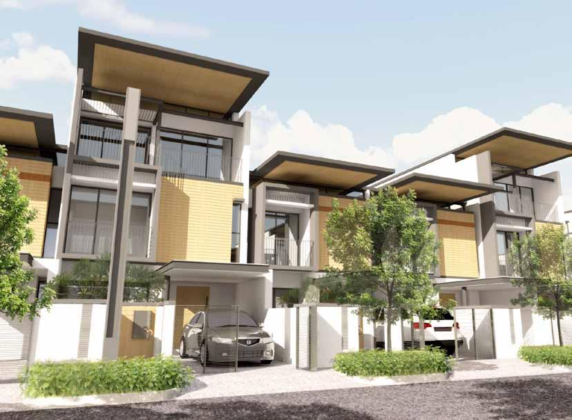 Development Semi-Detached Housing Alam