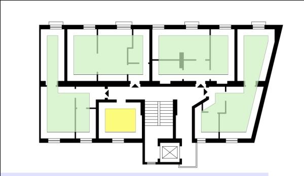 of occupants 3 6 8 13 Net floor area [m²] 344 370 501 507 ommunal area [m²] - 78-62 rea per person [m²] 115 59 59 33 Note that in both living model assumptions (individual, communal) the occupants