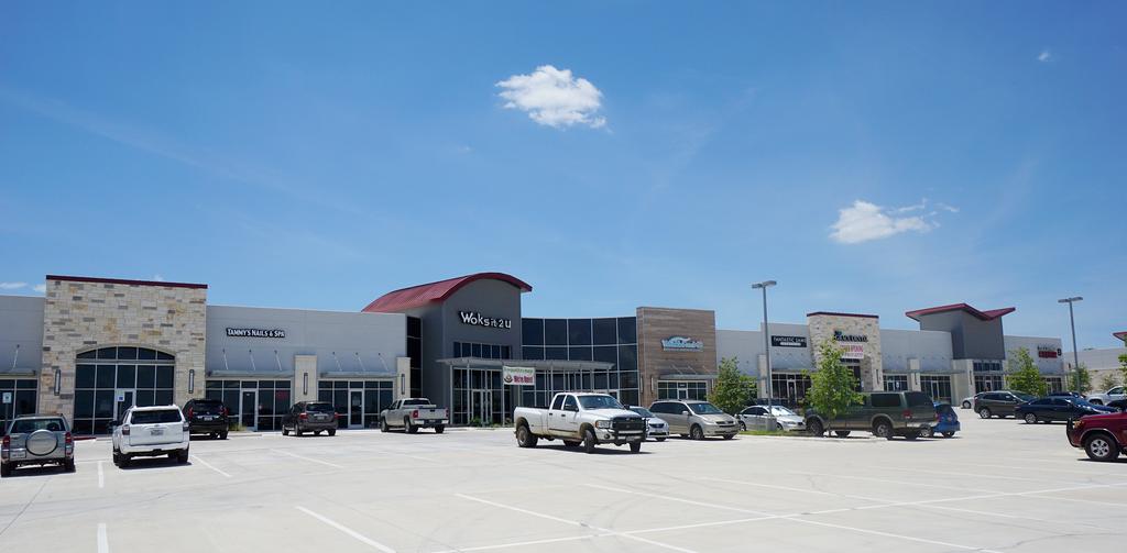 COLD SPRINGS MARKETPLACE FOR LEASE 15609 Ronald Reagan Blvd Leander, TX 78641 LOCATION Located two miles east of HWY 183-A via Crystal Falls Pkwy.