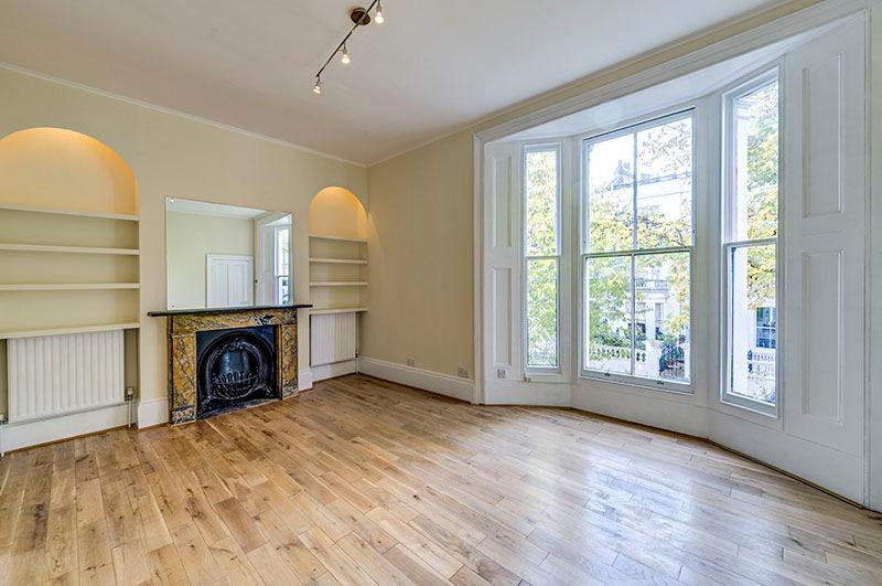 First floor office prior to letting Situation & Location The property is situated on the eastern side of Kensington Church Street, and forms part of the junction with Berkeley Gardens, in the heart